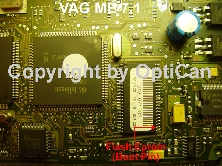 Bosch ME 7.1 (Volkswagen) pinout diagram 6